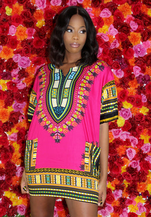 Fuchsia Dashiki